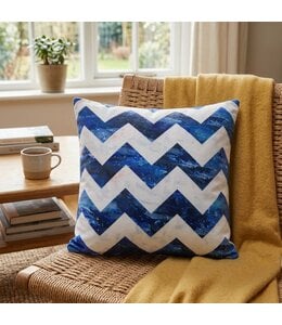 2Pk CUSHION COVERS 18x18" Storm Coming In Patterned