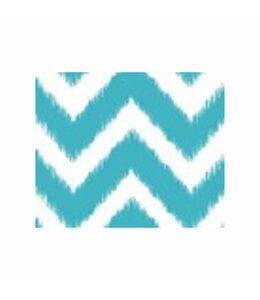 2Pk CUSHION COVERS 18x18" Chevron Blue Patterned