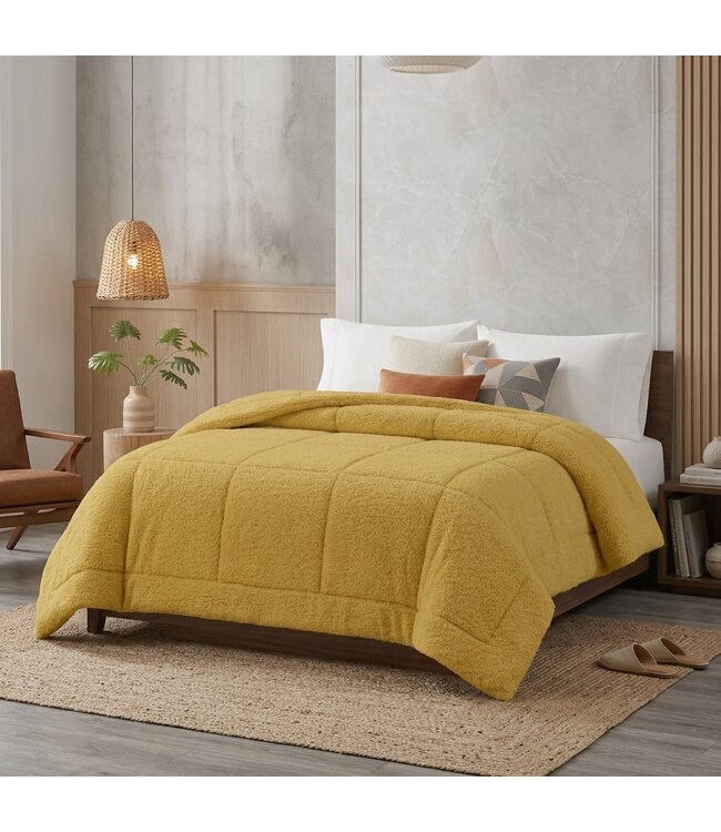 NORDIK SHERPA COMFORTER AST DOUBLE/QUEEN