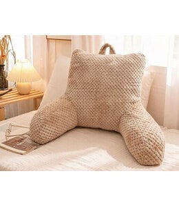LAUREN TAYLOR CONCORDIA FLEECE READING PILLOW 20X18" AST