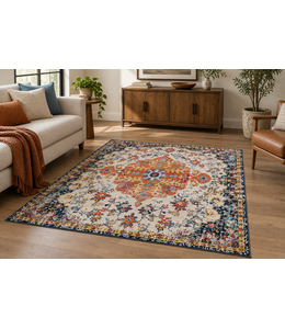 LAUREN TAYLOR EVERETT COLLECTION CRYSTAL RUGS MULTI