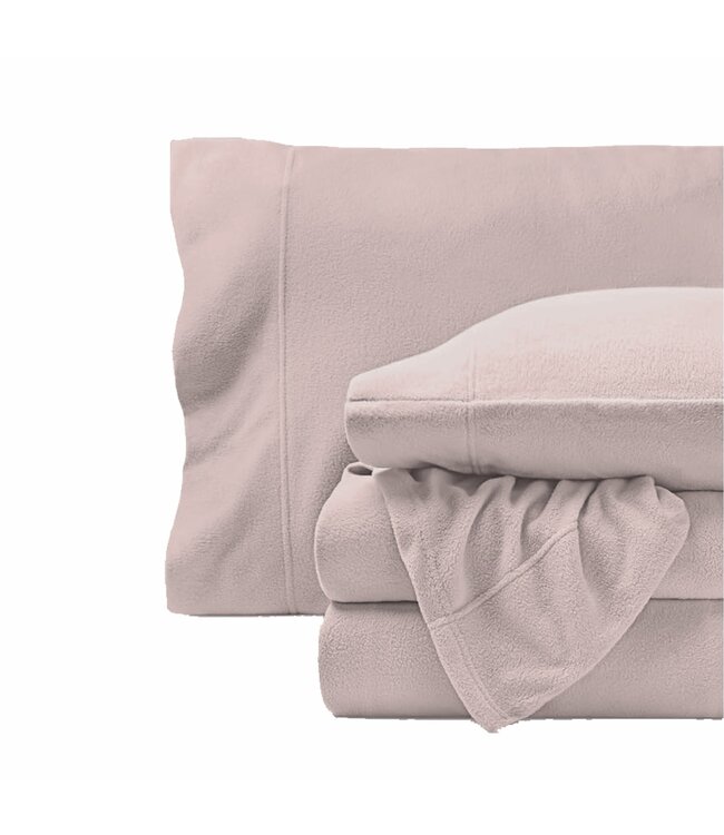 LAUREN TAYLOR ANTI-PILL SUPER SOFT FLEECE SHEET SET AST