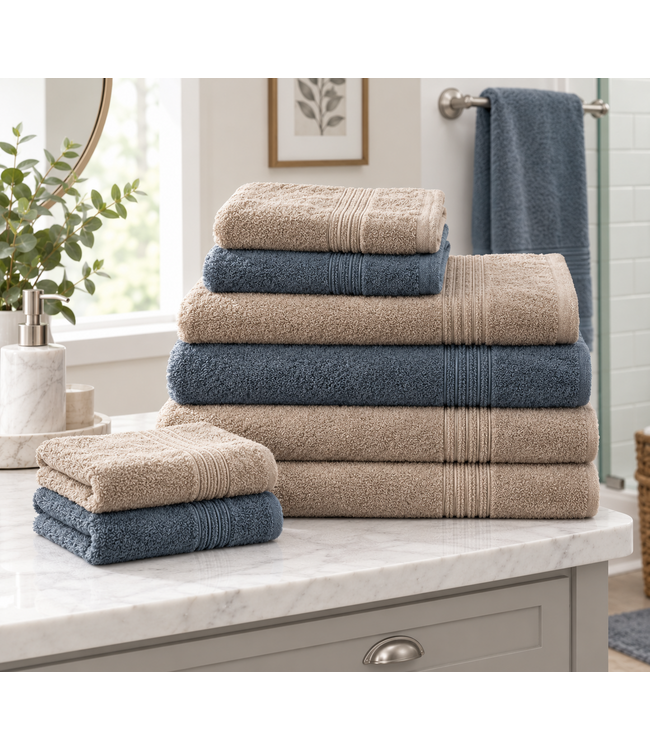 LAUREN TAYLOR BAMBOO/COTTON BLEND TOWELS
