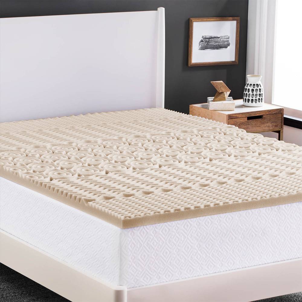 CONVOLUTED FOAM 5 ZONES MATTRESS TOPPER (MP6) Oxford Mills Home