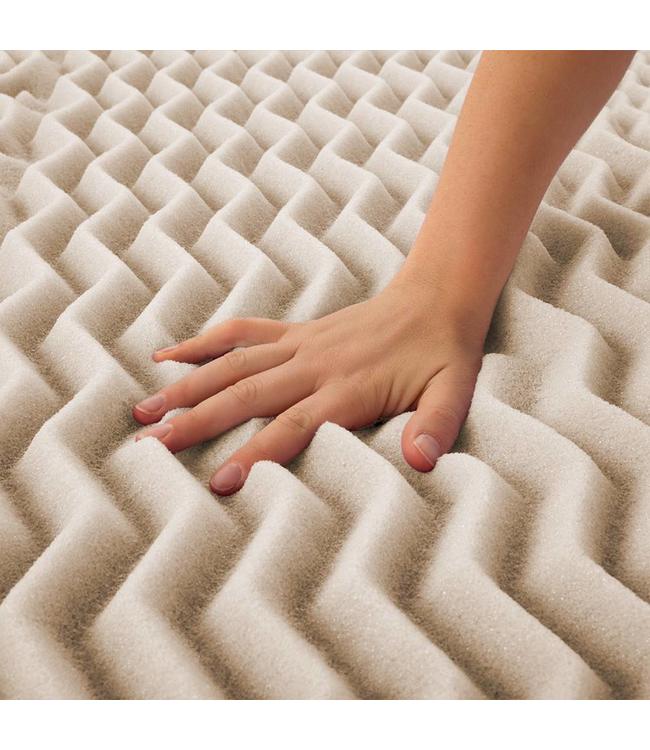 STUDIO 707 CONVOLUTED FOAM - 5 ZONES MATTRESS TOPPER