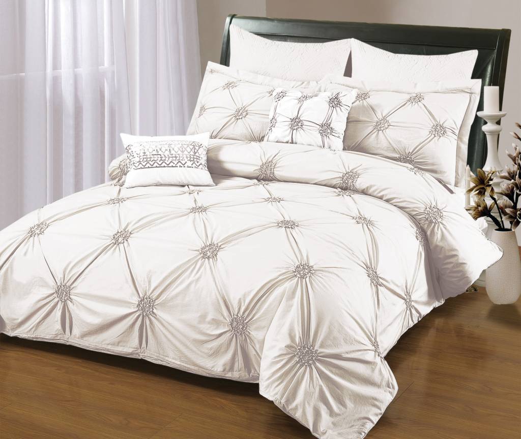 Ruched Duvet Cover Oxford Mills Home Fashion Factory Outlet And