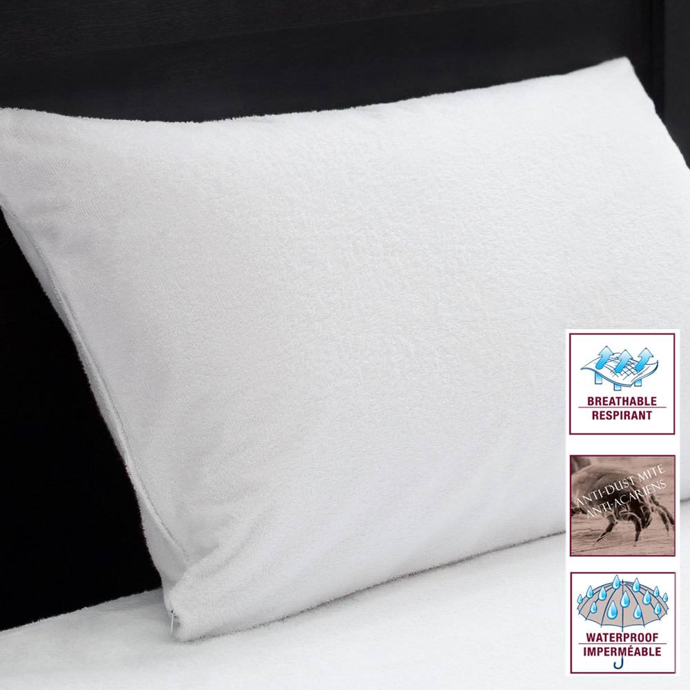 Urban Ii Waterproof Terry Pillow Protector Mp20 Oxford Mills
