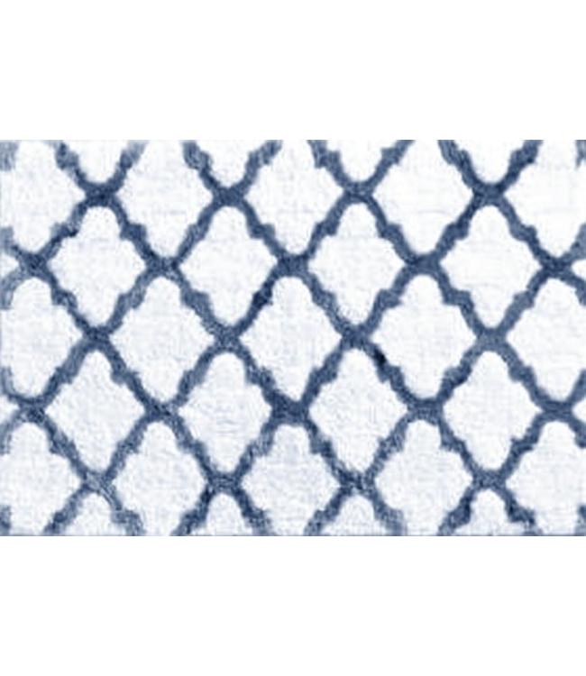 LAUREN TAYLOR DAMIEN BATH MAT AST 20X30" AST (MP12)