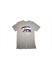 Trailhead Tri-Blend Colorado Flag Bear Tee