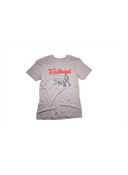 The Trailhead Tri-Blend Crew Man Bear Logo Tee