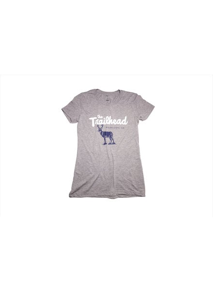 The Trailhead Women's Tri-Blend Crew Deer Logo Tee