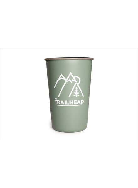 Klean Kanteen Klean Kanteen Trailhead 16oz Pint  Sea Spray Mountain Logo