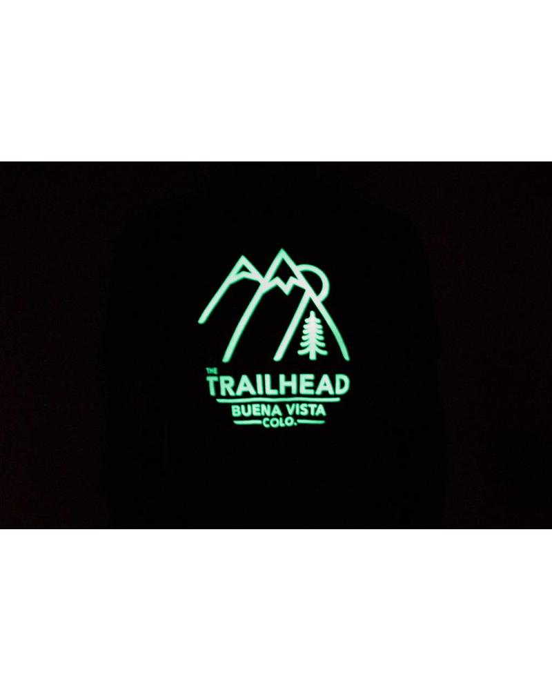 The Trailhead Tri-Blend Crew Retro Mountains Tee
