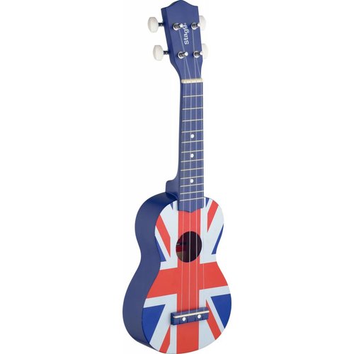 Stagg UK-FLAG Union Jack Graphic Series Soprano Ukulele with Gigbag Stagg UK-FLAG Union Jack Graphic Series Soprano Ukulele with Gigbag