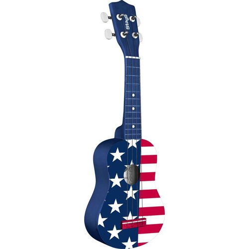 Stagg UNITED STATES GRAPHIC SERIES SOPRANO UKULELE W/ GIGBAG Stagg UNITED STATES GRAPHIC SERIES SOPRANO UKULELE W/ GIGBAG