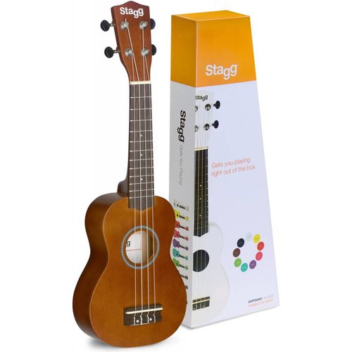 Stagg NATURAL SOPRANO UKULELE WITH BAG Stagg NATURAL SOPRANO UKULELE WITH BAG