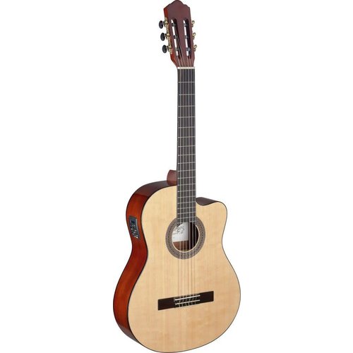 Stagg Mencia series cutaway acoustic-electric classical guitar with solid spruce top Stagg Mencia series cutaway acoustic-electric classical guitar with solid spruce top