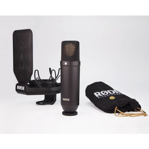 RODE 1" Cardioid Condenser Microphone package. RODE 1" Cardioid Condenser Microphone package.
