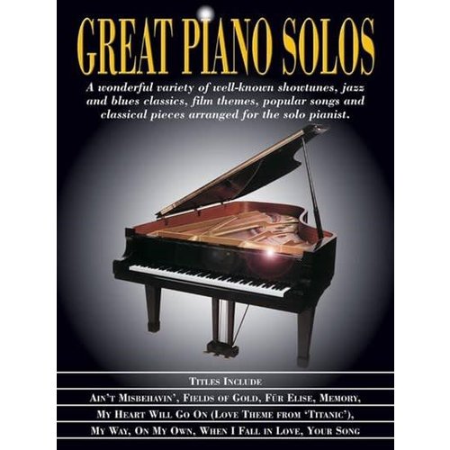 Hal Leonard Great piano solos Hal Leonard Great piano solos