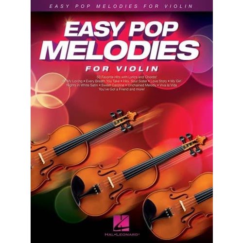 Hal Leonard Easy Pop Melodies for Violin Hal Leonard Easy Pop Melodies for Violin