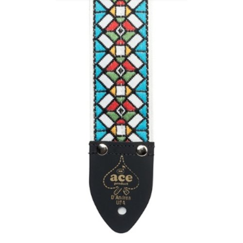 ACE ACE 3 Stained Glass 2" Vintage Re-Issue Strap ACE ACE 3 Stained Glass 2" Vintage Re-Issue Strap