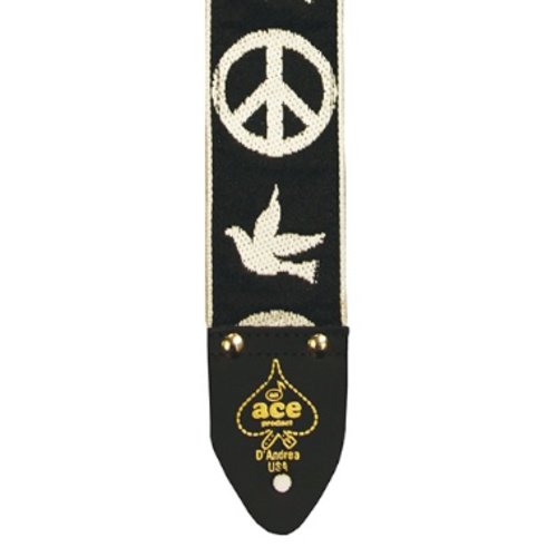 ACE ACE 6 Peace - Dove 2" Vintage Re-Issue Strap ACE ACE 6 Peace - Dove 2" Vintage Re-Issue Strap