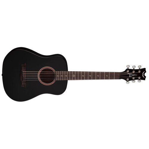 Dean Flight Mahogany Travel Guitar BKS w/Gig Dean Flight Mahogany Travel Guitar BKS w/Gig