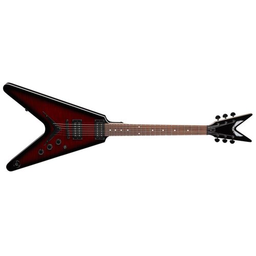 Dean VX Flame Top Trans Red Dean VX Flame Top Trans Red