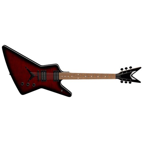 Dean ZX Flame Top Trans Red Dean ZX Flame Top Trans Red