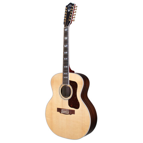 Guild F-512E Natural, USA Series, All Solid Rosewood B&S/Sitka Spruce Top, LR Baggs Anthem Pickup, w/Case Guild F-512E Natural, USA Series, All Solid Rosewood B&S/Sitka Spruce Top, LR Baggs Anthem Pickup, w/Case