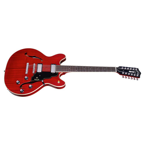 Guild Starfire IV ST-12 Cherry Red, 12-String Semi-hollow Body w/Hard Case Guild Starfire IV ST-12 Cherry Red, 12-String Semi-hollow Body w/Hard Case