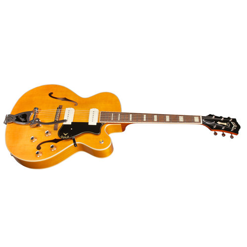 Guild X-175B Manhattan w/ Guild Vibrato Tailpiece Blonde, Hollow Body w/Case Guild X-175B Manhattan w/ Guild Vibrato Tailpiece Blonde, Hollow Body w/Case