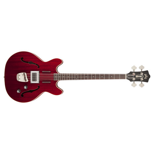 Guild Starfire Bass Cherry Red, Semi-Hollow w/Case Guild Starfire Bass Cherry Red, Semi-Hollow w/Case