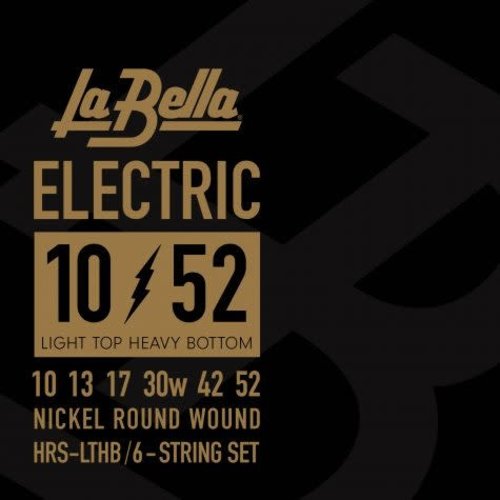 La Bella HRS-LTHB, Lite Top/Heavy Bottom Guage Electric Guitar Strings La Bella HRS-LTHB, Lite Top/Heavy Bottom Guage Electric Guitar Strings