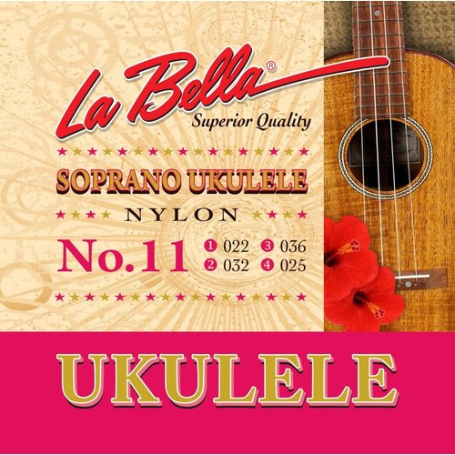 La Bella La Bella Soprano Ukulele No.11 La Bella La Bella Soprano Ukulele No.11