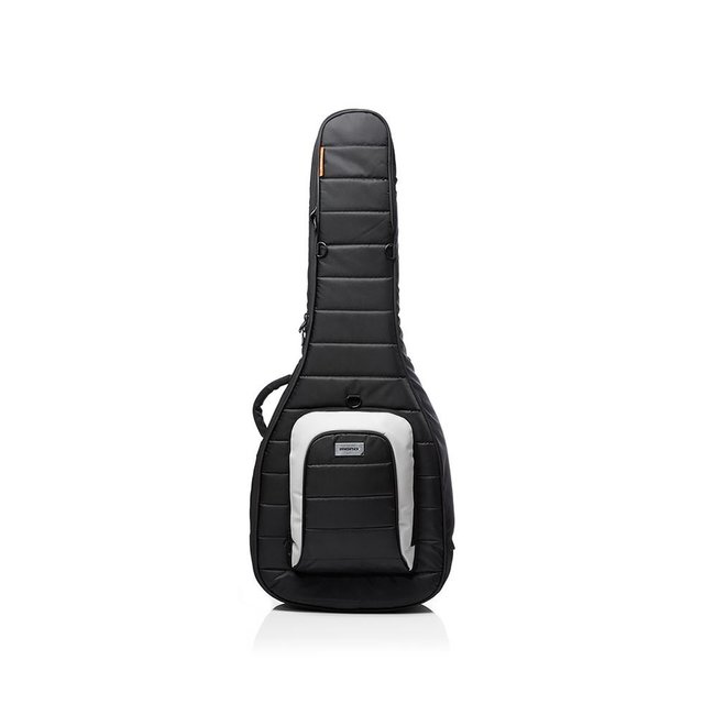 Mono M80-2A-BLK Dual Guitar Case -1 Acoustic -1 Electric -Jet Black