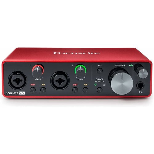 Focusrite Focusrite 2 In /2 Out USB Recording Interface Focusrite Focusrite 2 In /2 Out USB Recording Interface