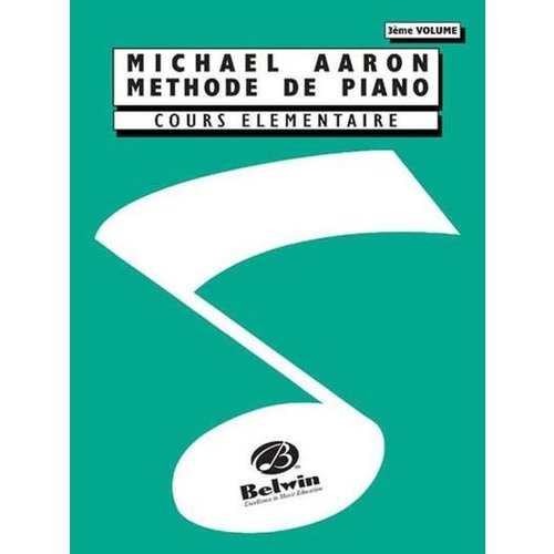 Michael Aaron Méthode de Piano 3e volume Michael Aaron Méthode de Piano 3e volume