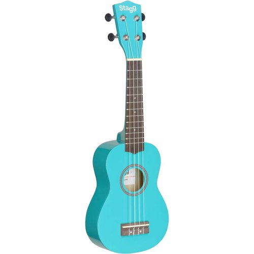 Stagg US-OCEAN Blue Soprano Ukulele with Bag Stagg US-OCEAN Blue Soprano Ukulele with Bag
