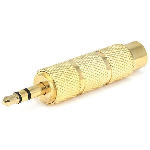 Digiflex HAA-SK201 Metal Inline Audio Adapter -1/8 TRS M to 1/4 TRS F Digiflex HAA-SK201 Metal Inline Audio Adapter -1/8 TRS M to 1/4 TRS F