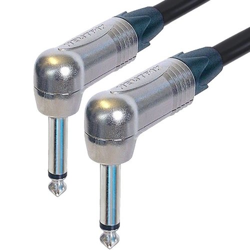 Digiflex NGG-0.5 6" NK1/6 Patch Cable -Right Angle Phone Connectors - Mono Digiflex NGG-0.5 6" NK1/6 Patch Cable -Right Angle Phone Connectors - Mono