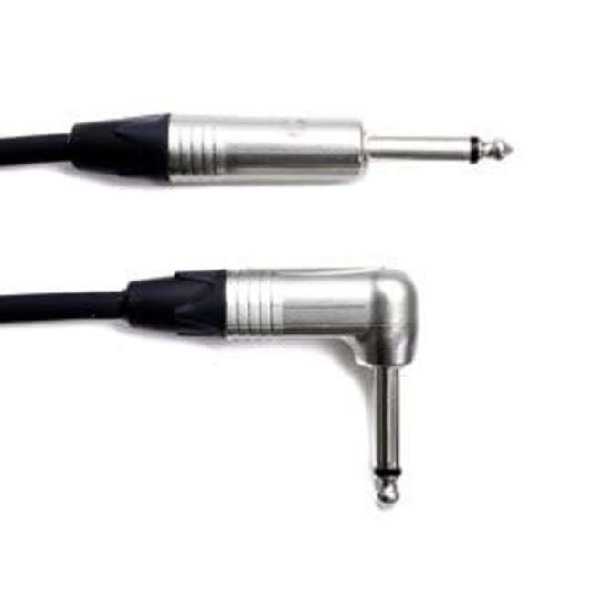 Digiflex NGP-20 20' NK1/6 Instrument Cable - Straight to Right Angle Connectors