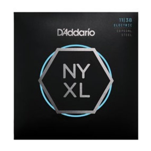 D'Addario NYXL Nickel Wound Pedal Steel NYXL1138PS Nickel Wound Pedal Steel Regular Light 11-38 D'Addario NYXL Nickel Wound Pedal Steel NYXL1138PS Nickel Wound Pedal Steel Regular Light 11-38