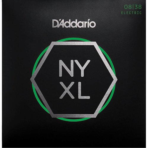 D'Addario NYXL0838 - NYXL Nickel Plated Wound Extra Super Light 08-38 D'Addario NYXL0838 - NYXL Nickel Plated Wound Extra Super Light 08-38