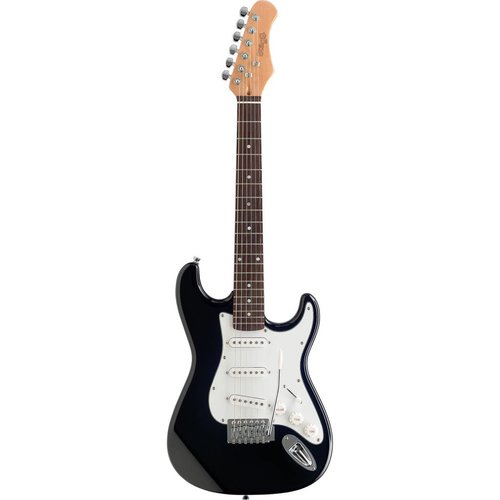 Stagg S300 3/4 BK Standard S Electric Guitar - Black Stagg S300 3/4 BK Standard S Electric Guitar - Black