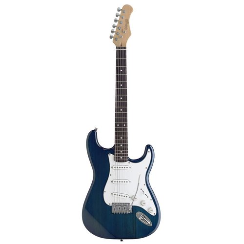Stagg S300-TB Standard 6-String Electric Guitar with Classic S Style Bridge - Blue Stagg S300-TB Standard 6-String Electric Guitar with Classic S Style Bridge - Blue