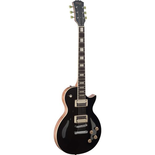 Stagg L Series Zebra electric guitar with solid Mahogany body & Maple archtop Stagg L Series Zebra electric guitar with solid Mahogany body & Maple archtop