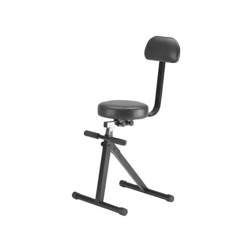 On-Stage Stands DT8500 Guitar/Keyboard Throne -H: 21-31in w/Back Rest On-Stage Stands DT8500 Guitar/Keyboard Throne -H: 21-31in w/Back Rest