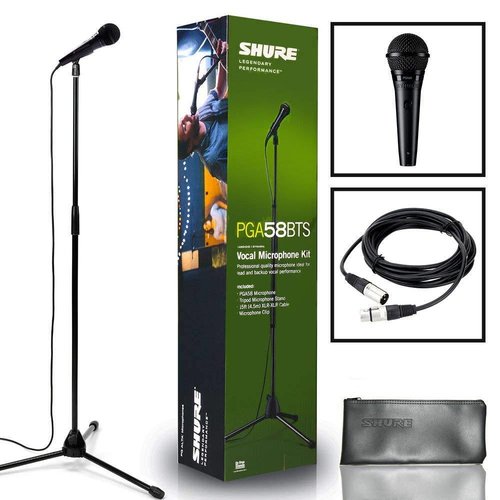 Shure PGA58BTS XLR & Mic Stand Package Shure PGA58BTS XLR & Mic Stand Package