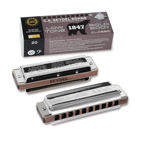 C.A. SEYDEL SöHNE C.A. SEYDEL SöHNE Blues CLASSIC Low Harmonica "LC" C.A. SEYDEL SöHNE C.A. SEYDEL SöHNE Blues CLASSIC Low Harmonica "LC"